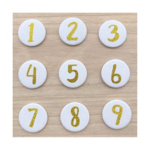 Verjaardagskroontje button (set)