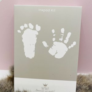 Stempeldoosje hand en voet afdruk