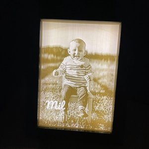 Kaderlamp met foto