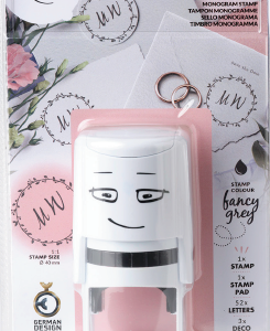 Stempel initialen huwelijk