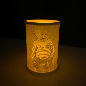 Theelicht met foto