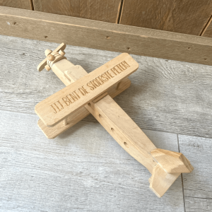Houten vliegtuig
