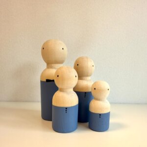 Man Blauw