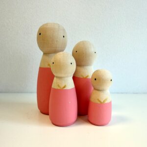 Vrouw Donkerroze