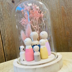 Houten poppetjes